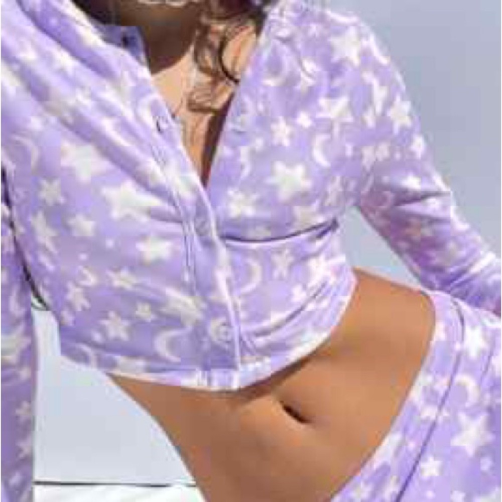 Frankie's Bikinis Cheri Terry Cardigan Sweater